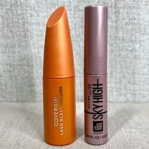 ❤️3 for $25❤️ COVERGIRL Lash Blast Volume & Maybelline Skyhigh mascara mini duo